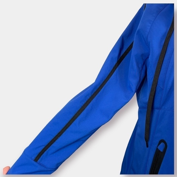 NEW Michael Kors Jacket Coat Blue Black Size Large - Picture 4 of 10